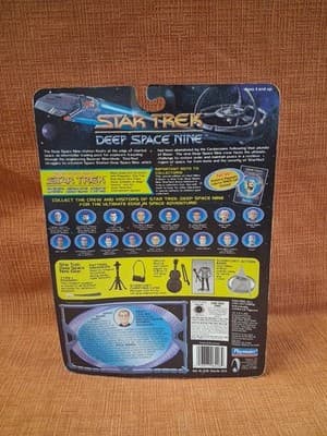 1995 Star Trek Miles O'Brien Deep Space Nine Action Figure Playmates Vtg Toy NEW - Thumbnail 2