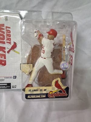 St. Louis Cardinals Larry Walker McFarlane White Jersey - Thumbnail 2