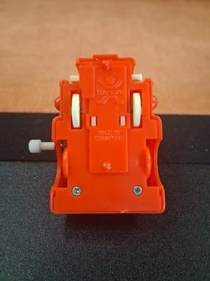 Vintage Truck Red Wind-Up Plastic Toy Made In Japan Bandai 1980s - Thumbnail 6