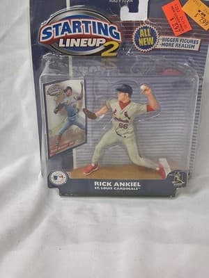 NIB Sealed Rick Ankiel St Louis Cardinals 2000 Starting Lineup 2 hasbro MLB Bent - Thumbnail 2