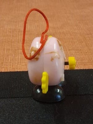 Fun World Vintage Wind-Up Plastic Toy Made In Hong Kong 1980s - Thumbnail 5