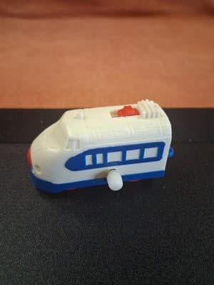 Shuttle Vintage Wind-Up Plastic Toy Made In Japan 1980s - Thumbnail 5