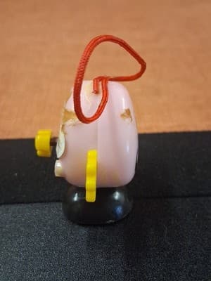 Fun World Vintage Wind-Up Plastic Toy Made In Hong Kong 1980s - Thumbnail 2