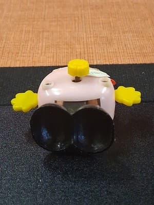 Fun World Vintage Wind-Up Plastic Toy Made In Hong Kong 1980s - Thumbnail 6