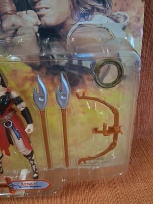Hercules The Legendary Journeys Xena II Action Figure Warrior Disguise 1996 New - Thumbnail 3