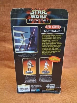 Star Wars Episode 1 Epic Force Darth Maul Sealed New - Thumbnail 6