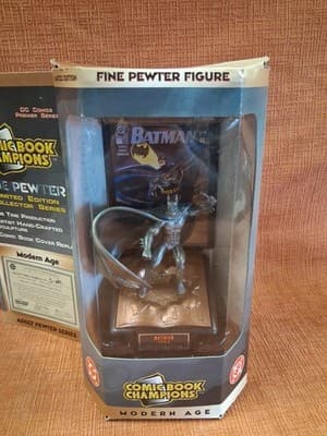 Comic Book Champions Pewter Figure- 1994 Batman, Modern Age Edition - Thumbnail 4