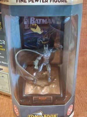 Comic Book Champions Pewter Figure- 1994 Batman, Modern Age Edition - Thumbnail 5