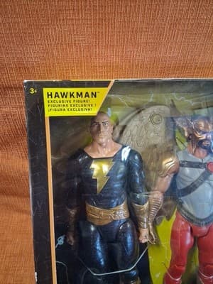 Target Exclusive DC Comics 1st Edition Black Adam & Hawkman 12 " Action Figures - Thumbnail 8