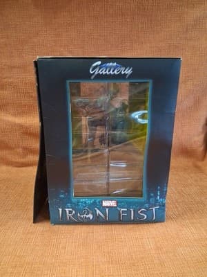 Marvel Gallery Iron Fist PVC Netflix Gamestop Statue Figure Some Box Damage - Thumbnail 9