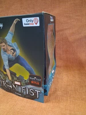 Marvel Gallery Iron Fist PVC Netflix Gamestop Statue Figure Some Box Damage - Thumbnail 2