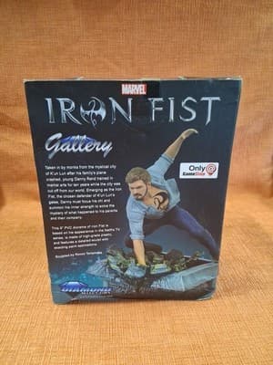 Marvel Gallery Iron Fist PVC Netflix Gamestop Statue Figure Some Box Damage - Thumbnail 7