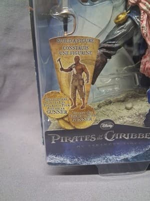 NEW Jack Sparrow Pirates of the Caribbean Figure 2011 JAKKS SEALED NIB JL - Thumbnail 3