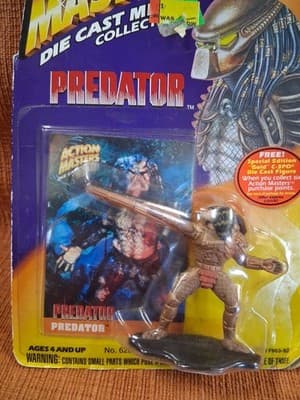 Kenner Vintage 1994 Predator Action Masters Diecast Metal Collectible Figure New - Thumbnail 2