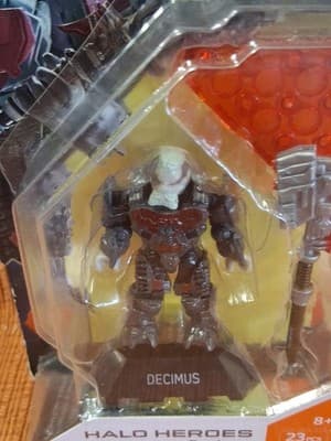 Mega Construx Halo Heroes Series 4 Decimus. New In Pkg 23 Pieces. Pkg Has Wear - Thumbnail 3