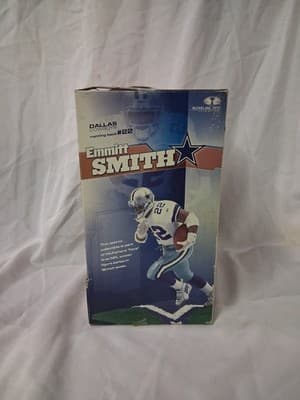 EMMITT SMITH Dallas Cowboys McFarlane NFL 12" Series 1 Figure VERY DMG PKG READ - Thumbnail 6