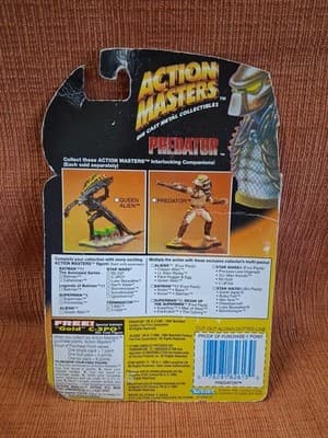Kenner Vintage 1994 Predator Action Masters Diecast Metal Collectible Figure New - Thumbnail 3