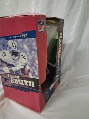 EMMITT SMITH Dallas Cowboys McFarlane NFL 12" Series 1 Figure VERY DMG PKG READ - Thumbnail 9