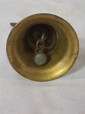 Vintage The North Field Inn Year Round Sports Bell Eagle Brass - Thumbnail 5