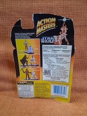 Luke Skywalker Star Wars Action Masters Metal Figure 1994 Diecast Vtg Sealed New - Thumbnail 3