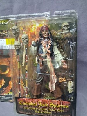 Pirates of the Caribbean CANNIBAL JACK SPARROW Figure Neca S.A.D. - Thumbnail 2