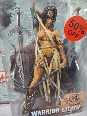 McFarlane Warrior Lilith Action Figure Spawn Mutations Series 23 SEALED 2003 - Thumbnail 2