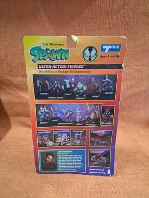 1995 Todd McFarlane's Spawn Deluxe Edition Ultra-Action Figure - Badrock (Blue) - Thumbnail 6