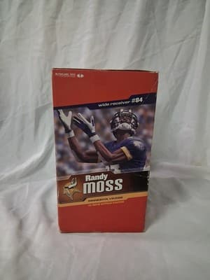McFarlane NFL - Randy Moss 12" Inch Figure - Vikings - Series 2 - 2004 Box Dmg - Thumbnail 6