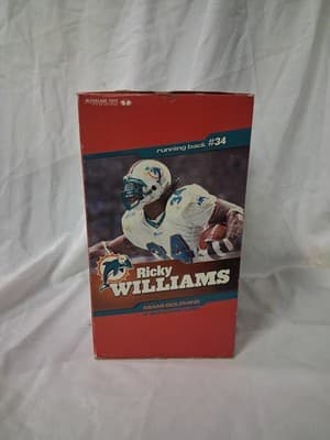 Ricky William NFL Miami Dolphins McFarlane's Sportspicks 12” 2003 Pkg Dmg New - Thumbnail 6