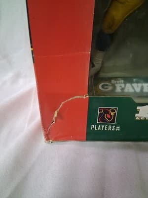 NIB 2003 NFL 12" BRETT FAVRE GREEN BAY PACKERS MCFARLANE SERIES 1 GREEN JERSEY - Thumbnail 4