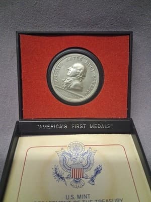 General Horatio Gates Americas First Medals Pewter US Mint - Thumbnail 2
