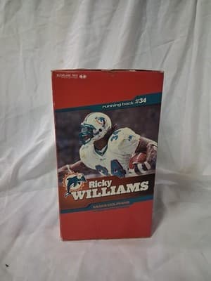 Ricky William NFL Miami Dolphins McFarlane's Sportspicks 12” 2003 Pkg Dmg New - Thumbnail 4