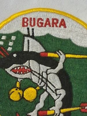 Vintage US Navy USS Bugara Submarine Patch Rare Color 🦈🪖 - Thumbnail 3