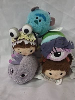 Disney Tsum Tsum Mini Plush Monsters Inc. Lot of 5 - NWT