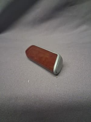 Colibri Of London Lighter - Quantum SST Silver Wooden Color Vintage Rare L@@K - Thumbnail 2