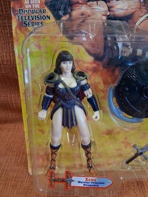 Vintage 1995 Toy Biz Hercules TV Show Xena Warrior Princess Action Figure #2 - Thumbnail 2