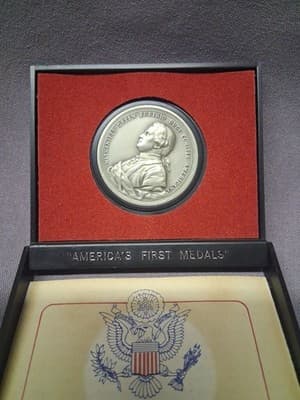 General Nathaniel Greene U.S. Mint "America's First Medals" Pewter Collection - Thumbnail 2