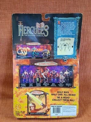 Vintage 1995 Toy Biz Hercules TV Show Xena Warrior Princess Action Figure #2 - Thumbnail 6