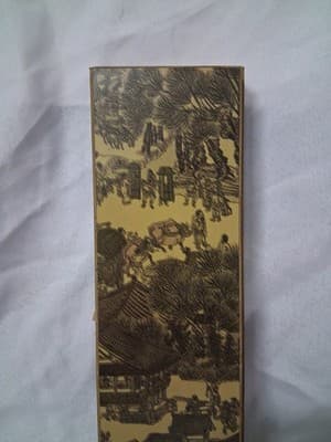 Luxury Pair Of Chopsticks in Gift Box Exquisite Art And Design "Kathleen" Rare - Thumbnail 9