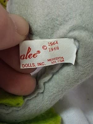 Vintage ANNALEE Mobilitee Mouse 12” Doll -1964/68 - Thumbnail 13