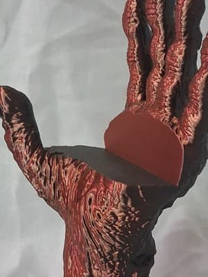3D Devil's Hand Deaths Grip Halloween Decor Bookstand 📖 - Thumbnail 5