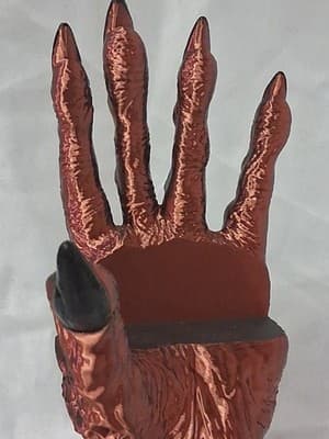 3D Devil's Hand Deaths Grip Halloween Decor Bookstand 📖 - Thumbnail 6