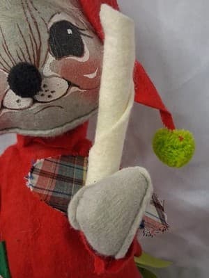 Vintage ANNALEE Mobilitee Mouse 12” Doll -1964/68 - Thumbnail 3