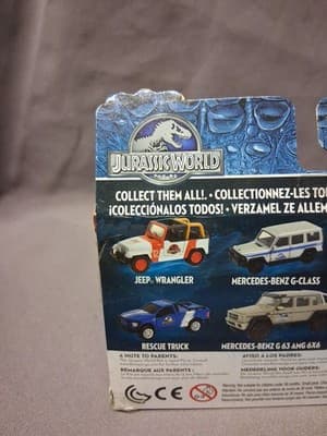 JADA Toys Die Cast Hollywood Rides Jurassic World Jeep Wrangler #12 2015 (BNIB) - Thumbnail 4