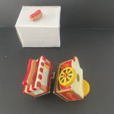 Dans Dogs Hot Dog Cart Ceramic - Thumbnail 3