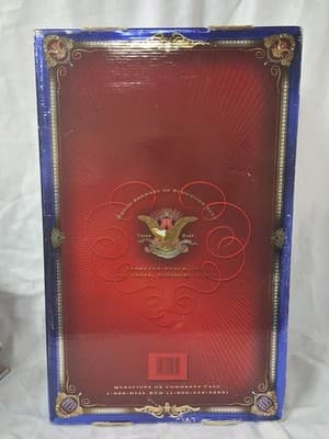 BUDWEISER MILLENNIUM Limited Edition Set Bottle & Four Glasses Original Box - Thumbnail 4