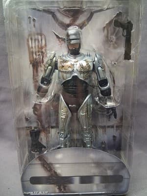 ROBOCOP ACTION FIGURE / BATTLE DAMAGED / 25TH ANNIVERSARY / NECA REEL TOYS READ - Thumbnail 2
