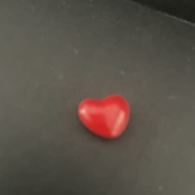 Bear Nurse Trinket Box w/ Heart Inside Candy Striper Hinged Ceramic -2.75” H - Thumbnail 5