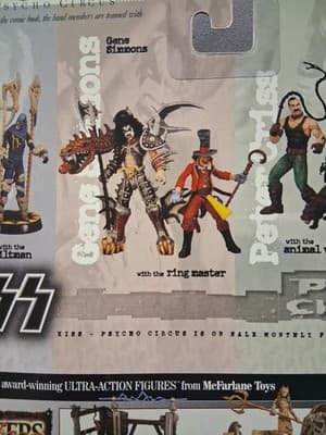 KISS McFarlane Toys Psycho Circus Gene Simmons The Ring Master Action Figures - Thumbnail 6
