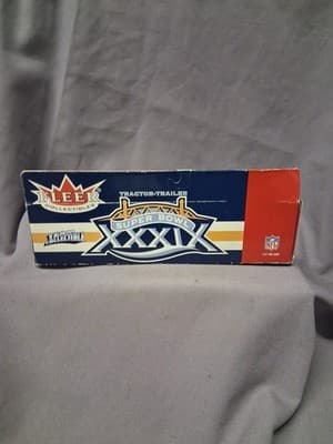 PATRIOTS SUPER BOWL XXXIX CHAMPIONS PETERBILT TRACTOR TRAILER MODEL 379/FLEER - Thumbnail 5